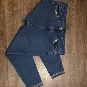 Ann Taylor Dark Blue Denim Jeans